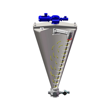 单螺杆锥形混料机