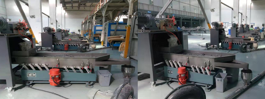 往复振动筛客户现场