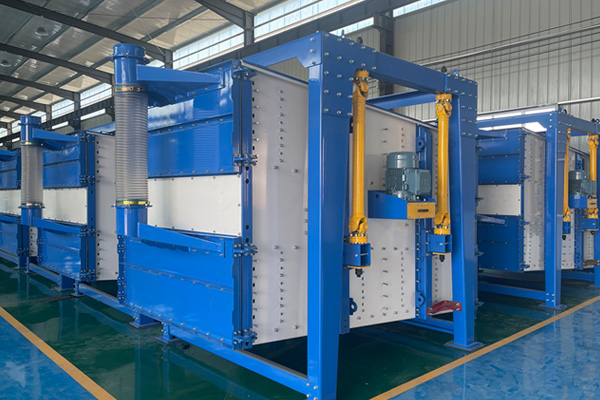 方形摇摆筛助力石英砂精细筛分