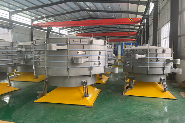 圆形摇摆筛生产现场